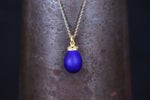 Lapis Lazuli and Diamond Pendant